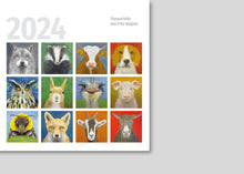Laden Sie das Bild in den Galerie-Viewer, Kalender Tierporträts 2024