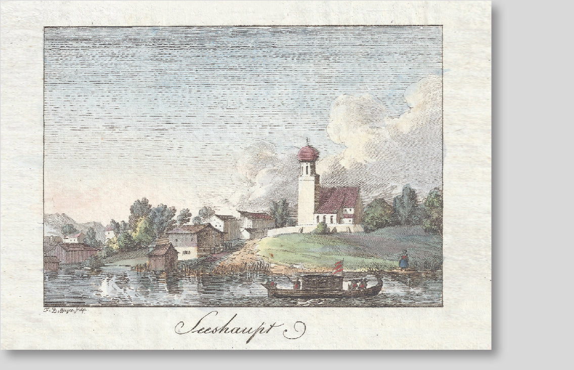 Westenrieder Postkarten (08), Seeshaupt